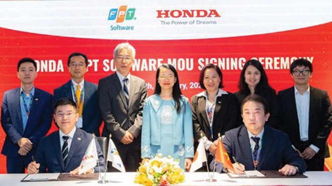 FPT hợp tác với Honda nhằm phát triển các cơ hội cộng tác trong lĩnh vực quản trị dịch vụ công nghệ thông tin trên phạm vi toàn cầu.