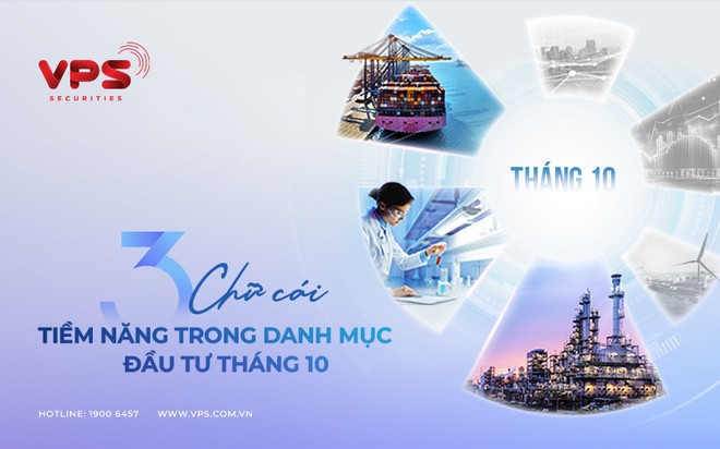 “3 chữ cái" tiềm năng trong danh mục đầu tư tháng 10