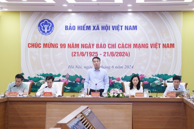 Tổng Giám đốc Nguyễn Thế Mạnh tại hội nghị.