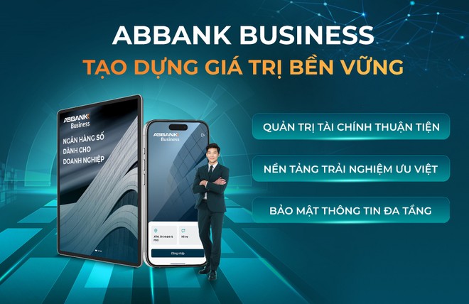 ABBANK ra mắt ABBANK Business – nền tảng ngân hàng số dành cho doanh nghiệp.