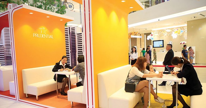 Mô hình Pop-up store của Prudential tại TP.HCM