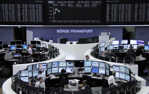 Chứng khoán Đức có phiên giao dịch khởi sắc đầu tuần - Ảnh: Reuters