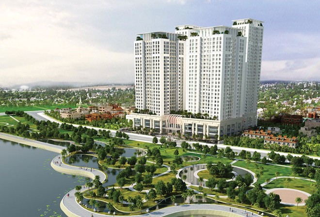 Dự án Home City, quận Cầu Giấy đã tăng mạnh giá bán sau một đợt khan hàng