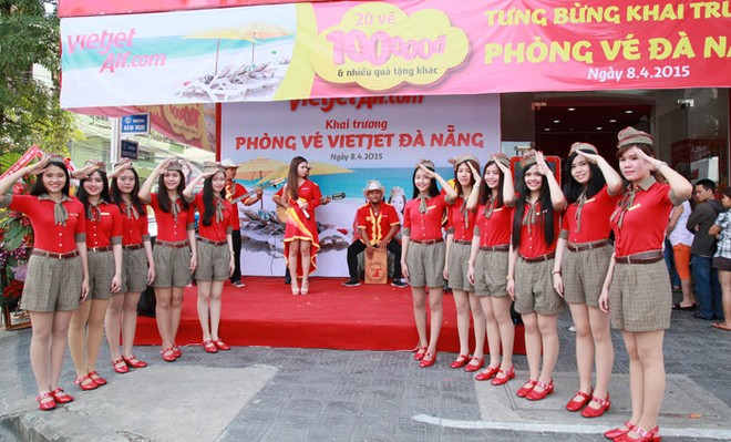 Vietjet khai trương phòng vé lớn nhất khu vực miền Trung và Tây nguyên