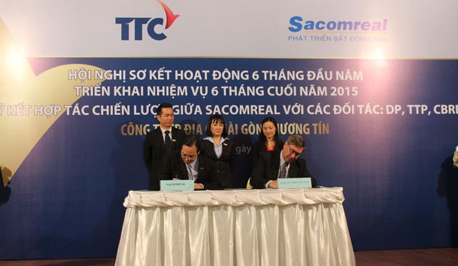 Sacomreal liên kết với nhiều đối tác