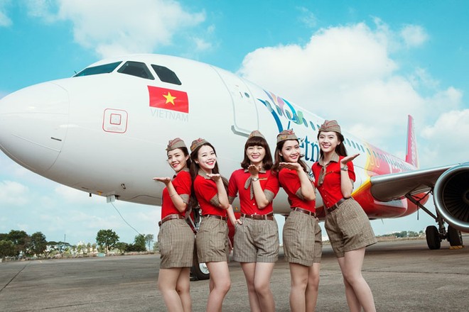 Vietjet tiếp tục tuyển tiếp viên hàng không