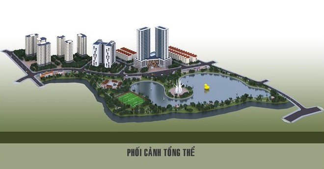 Phối cảnh tổng thể mở rộng dự án TBCO giai đoan 3