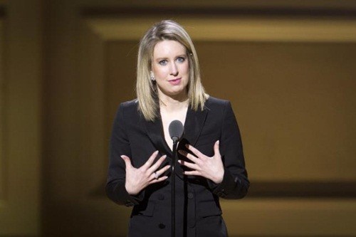 Elizabeth Holmes - CEO hãng xét nghiệm Theranos. Ảnh: Reuters