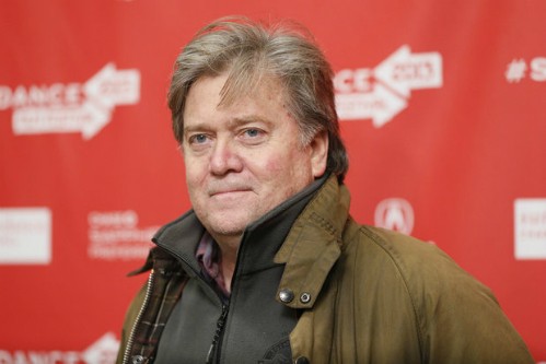 Stephen Bannon,chủ tịch trang tin Breitbart. Ảnh: AP