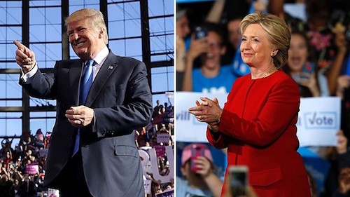 Website của Donald Trump và Hillary Clinton trở thành mục tiêu của tin tặc.