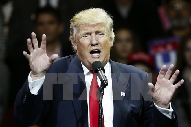 Tổng thống đắc cử Mỹ Donald Trump. (Nguồn: AP/TTXVN)