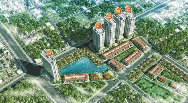 FLC Garden City có mật độ phủ xanh lên tới 65%