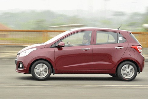 Hyundai Grand i10 là một trong những dòng xe nhập từ Ấn Độ.