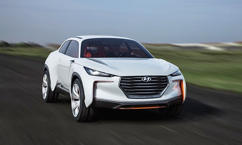 Hyundai Intrado concept. Ảnh: Pixelrz.