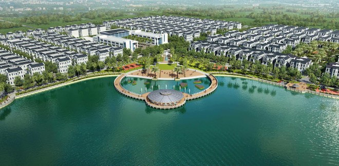 Phối cảnh tiểu khu Tulip tại Khu đô thị Vinhomes Riverside - The Harmony