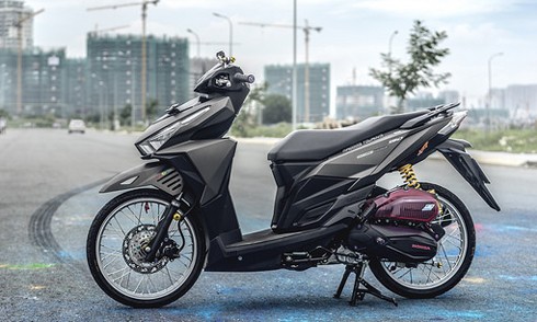 Honda Vario độ tại Sài Gòn. Ảnh:Đôn Nguyễn.