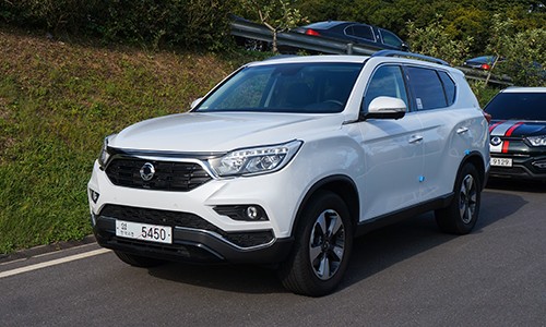 SsangYong Rexton 2017 tại nhà máy ở Hàn Quốc. Ảnh:Lương Dũng.