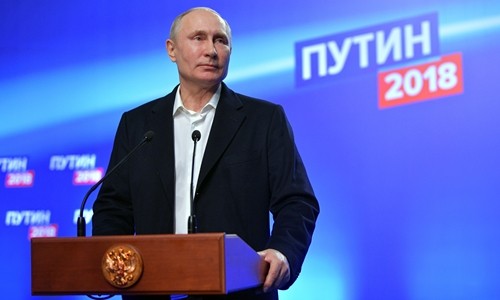 Tổng thống Nga Putin. Ảnh:Reuters.