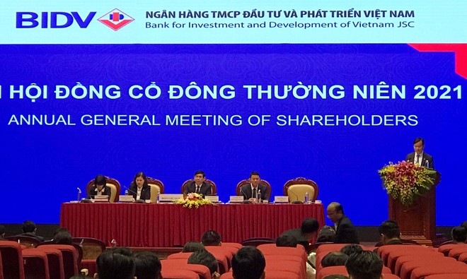 Đại hội đồng cổ đông BIDV (BID): Đổi người đại diện theo pháp luật, cổ đông hỏi về tình hình Myanmar