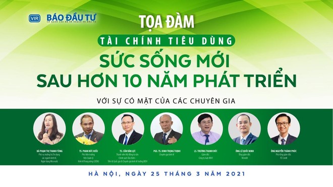 Tọa đàm "Tài chính tiêu dùng – Sức sống mới sau hơn 10 năm phát triển”