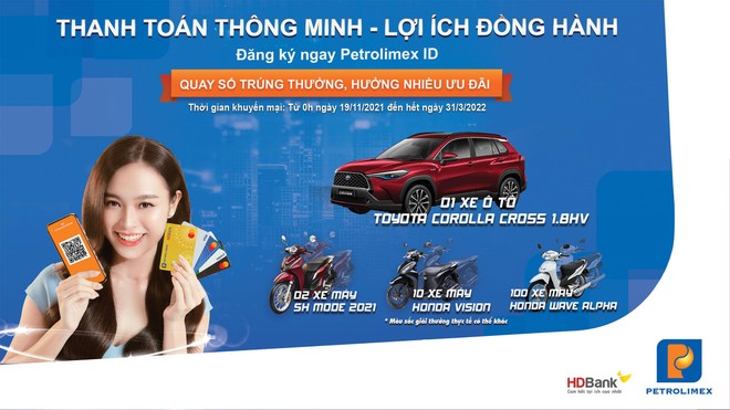 Trải nghiệm thanh toán không dùng tiền mặt cùng Petrolimex