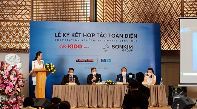 KIDO bắt tay với Sơn Kim Group đưa Chukchuk vào chuỗi GS25