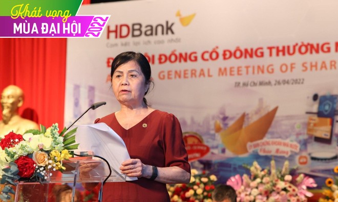 Bà Lê Thị Băng Tâm không tham gia HĐQT HDBank nhiệm kỳ mới.