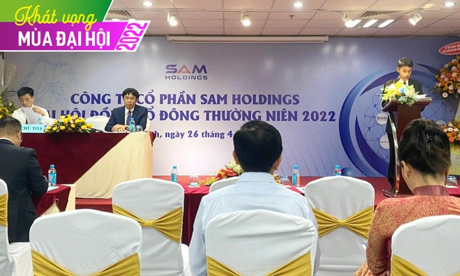 ĐHCĐ SAM Holdings (SAM): Cổ đông thắc mắc hiệu quả sử dụng tài sản thấp và nhiều dự án bất động sản chậm triển khai