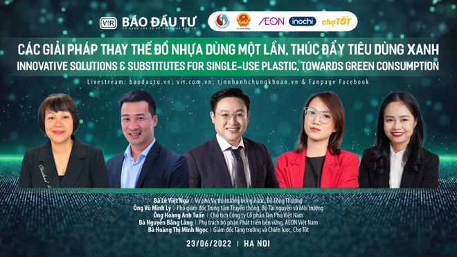 [Talkshow] Xu hướng thay thế đồ nhựa dùng một lần 