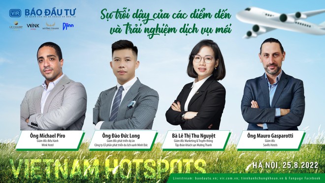 Talkshow: Sự trỗi dậy của các điểm đến và trải nghiệm dịch vụ mới