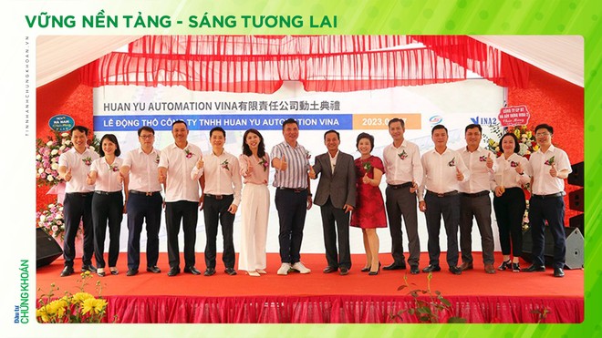 VINA2 động thổ 2 nhà máy FDI, tập trung mảng xây dựng công nghiệp