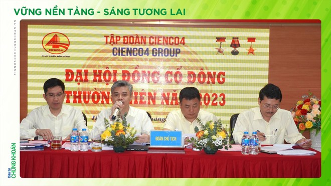 Đại hội đồng cổ đông thường niên CIENCO4 (C4G) năm 2023 thông qua 10 nội dung quan trọng