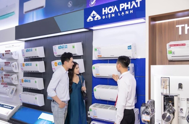 Hòa Phát, 6 tháng đầu năm, sản lượng điều hoà tăng trưởng 50% so với cùng kỳ 2022