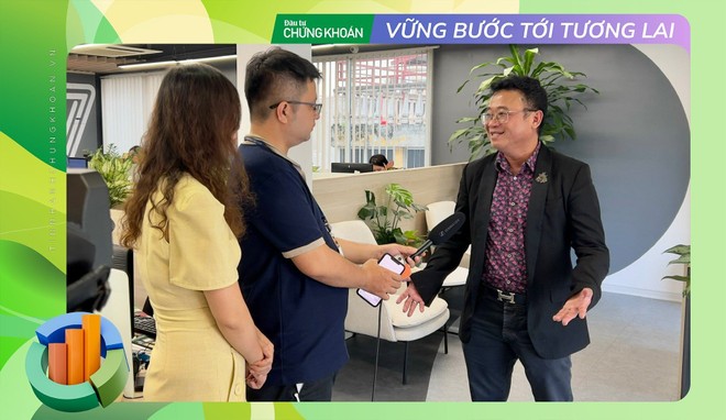 Ông Đặng Thành Tâm trong một lần trả lời phỏng vấn báo chí