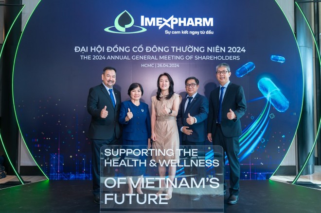 ĐHCĐ thường niên 2024 Imexpharm (IMP): Nâng cổ tức lên 20%