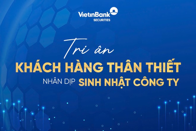 VietinBank Securities tặng quà tri ân khách hàng nhân dịp kỷ niệm 24 năm thành lập