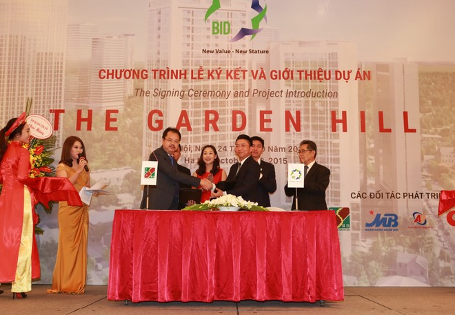 MB, Agribank tài trợ vốn cho The Garden Hill