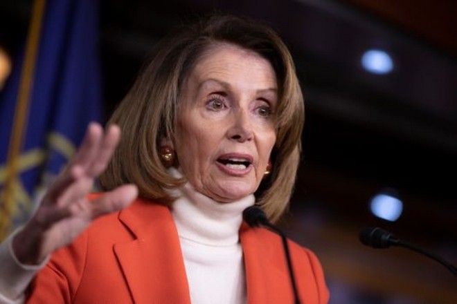 Chủ tịch Hạ viện bà Nancy Pelosi 