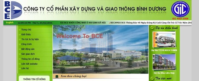 Xây dựng và Giao thông Bình Dương (BCE): Ước tính lợi nhuận năm 2021 giảm 15,1% về 28,09 tỷ đồng