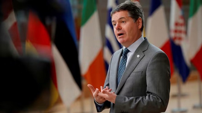 Paschal Donohoe, Bộ trưởng tài chính Ireland đồng thời là Chủ tịch Eurogroup - Nhóm các Bộ trưởng tài chính Liên minh châu Âu (EU).