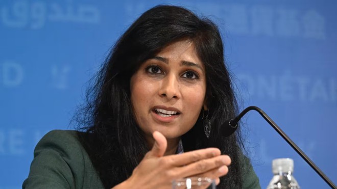 Bà Gita Gopinath, phó giám đốc điều hành của IMF