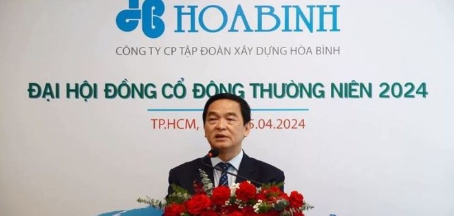 Ông Lê Viết Hải, Chủ tịch HĐQT Xây dựng Hoà Bình