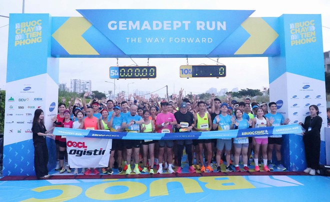 Giải Gemadept Run 2024 thu hút gần 4.000 vận động viên tham dự