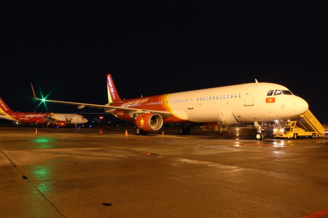 Vietjet đón thêm tàu A321 ceo Sharklet 