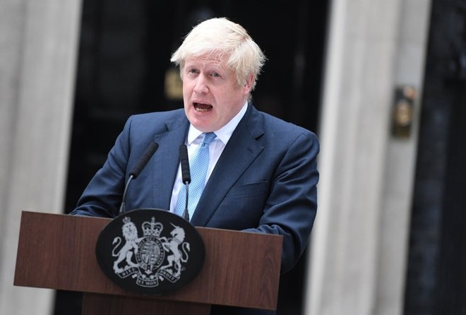 Thủ tướng Anh Boris Johnson. Ảnh: EPA-EFE.