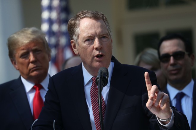 Robert Lighthizer, Đại diện Thương mại Mỹ. Ảnh: Reuters.