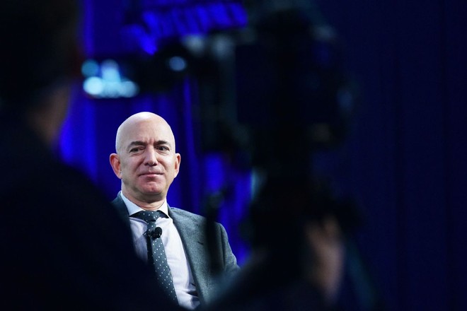 Tỷ phú Jeff Bezos. Ảnh: AFP.