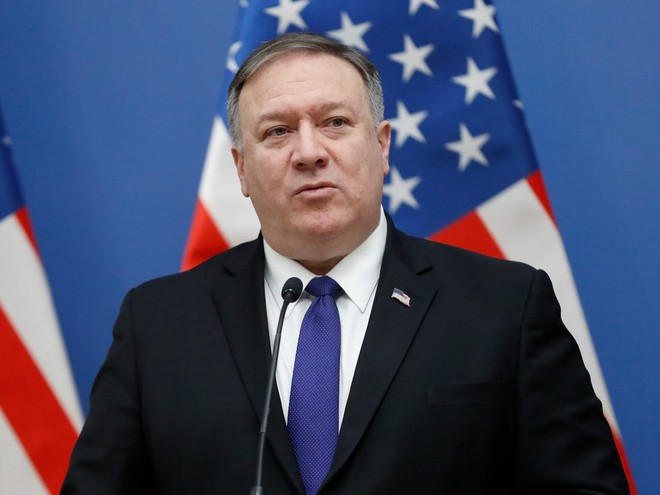 Ngoại trưởng Mỹ Mike Pompeo.