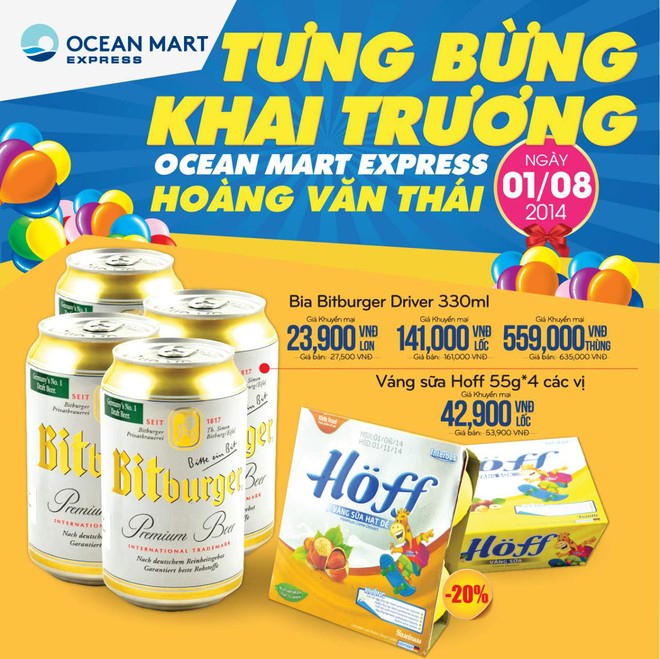 Khai trương siêu thị tiện ích Ocean Mart Express 