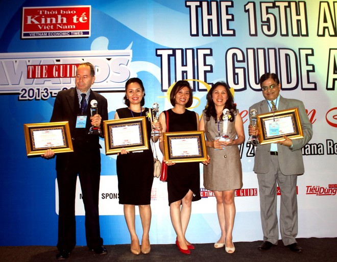 OCH và các đơn vị thành viên được vinh danh tại The Guide Awards 2013 - 2014